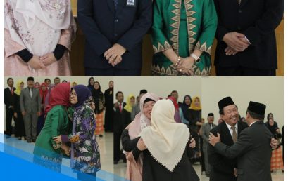 Pelantikan dan serah terima jabatan para Wakil Dekan Feb Unila