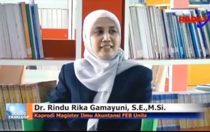 Talkshow Program Pascasarjana Fakultas Ekonomi dan Bisnis Unila “Terdepan dalam kualitas”