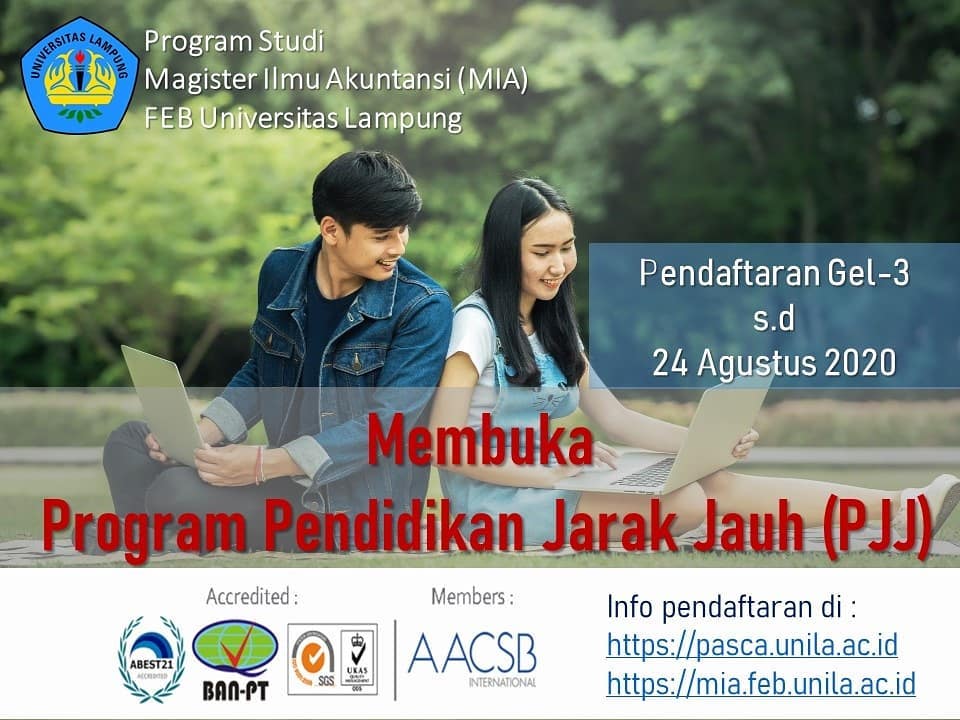 MIA Membuka Program Pendidikan Jarak jauh (PJJ)