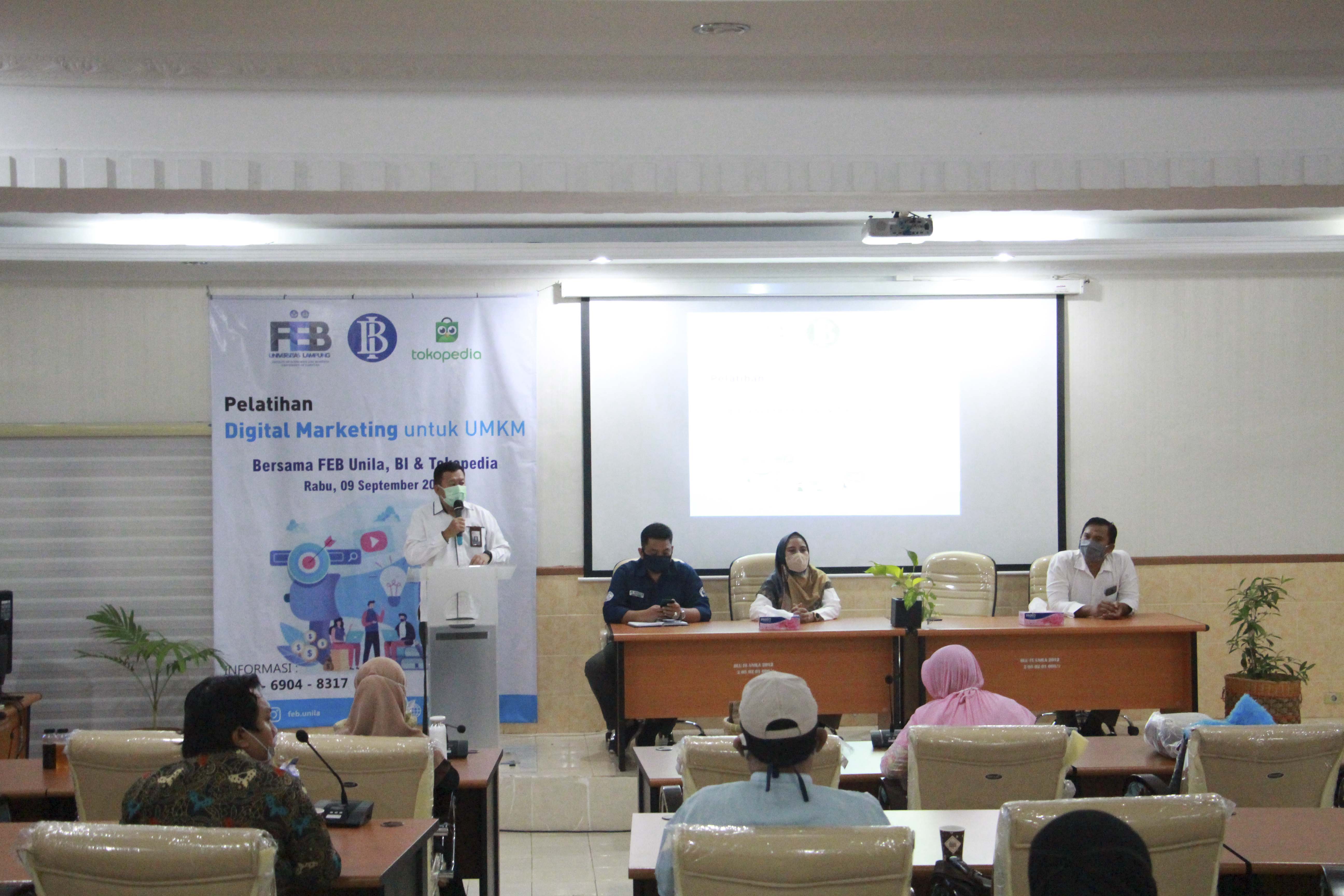 FEB Unila Holds Digital Marketing Training for UMKM