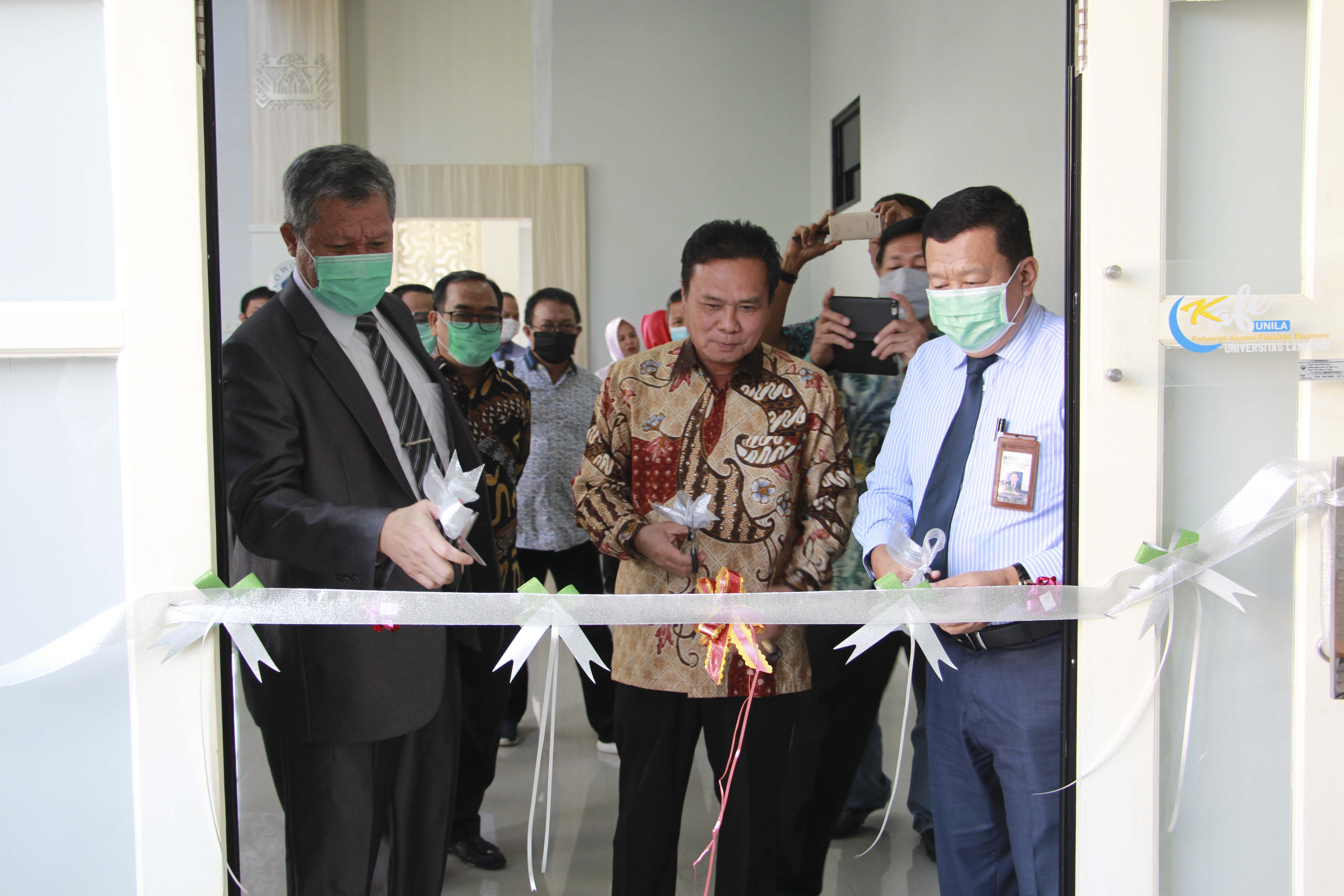 Peresmian Sekretariat KAFE Unila