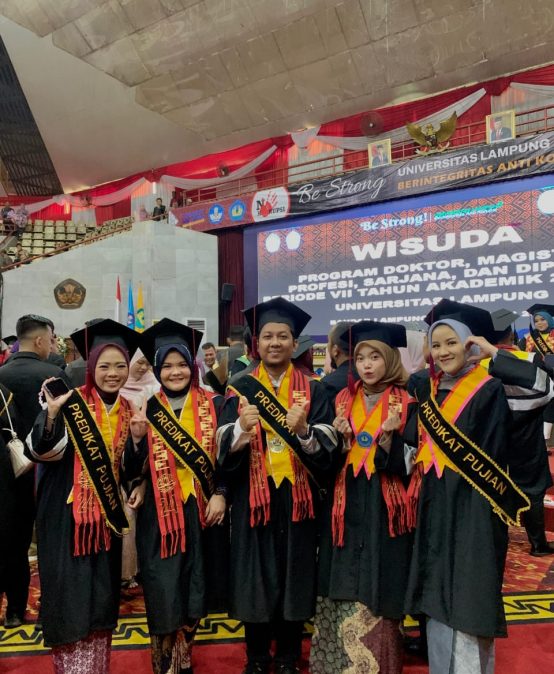 Selamat untuk wisudawan mahasiswa  MIA periode Agustus 2024, mendapat predikat pujian dan lulus tepat waktu